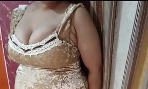 Hot Indian Step with Big Ass and Big Boobs Making Sex with Step Brother at Oyo Room, Her Nipple Are Brown and Very Sexy Ass