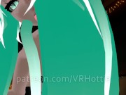Teen takes off Covid Mask and top to ride you. POV Green Hair LAP DANCE RIDE PONY