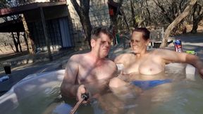 Real Amateur Dogging Hotwife Invites Stranger to Fuck Her Outdoors.