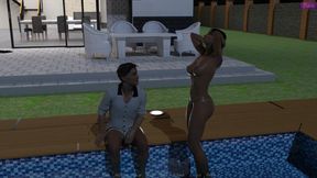 My Stepbrother&#039;s Wife #25 Bella let me see her nude body