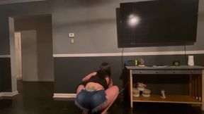 Stepsister told me she’d fuck me if I helped her clean