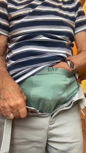 Balls of a mature man