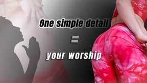 A SIMPLE DETAIL = YOUR WORSHIP ðŸ˜