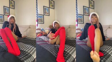 Christmas Sock Lover JOI