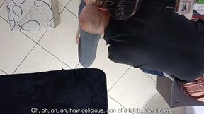 unexpected sex in the waiting room with a stranger.