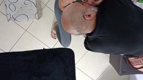 unexpected sex in the waiting room with a stranger.