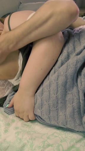 Must-see moment from &quot;Stepson in bed with busty stepmom. She thinks it&#039;s her husband at first. He fondled and fucked her&quot;