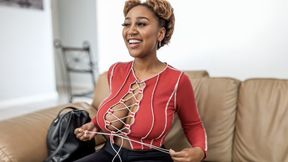 Busty Kenyan Teen Turns The Heat Up At Modeling Casting & Gets The Gig!