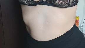 From dancing so much I wet myself