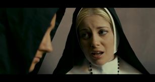 Confessions of a Sinful Nun - naturally bust babe screwed outdoors in retro movie