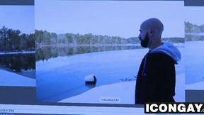 Damon Andros swallows  all of his step sons hot load