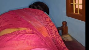 Desi Tamil saree aunty blouse job big ass
