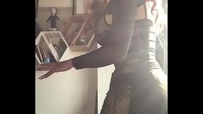 Modeling my big ass and tits with a wonderful sun