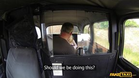 Fake Taxi - Naughty Blonde Stevie Nixxx Can't Pay Her Taxi Fare & Rubs Her Pussy Before a Big Blowjob POV