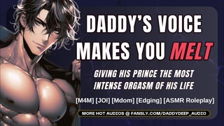 Dom Boyfriend Edges &amp; Teases You to Insane Orgasm | JOI | Male Moaning Audio | Gay NSFW ASMR