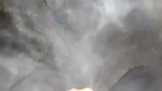 We smoke and masturbates at the same time (smoking fetish, orgasm in clothes, public masturbation)