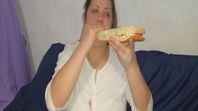 Enormous burgers for a chubby figure WMV