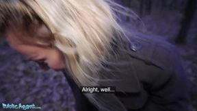 Public Porn Blonde Ozzie Isabelle Deltore fucks to save the bush