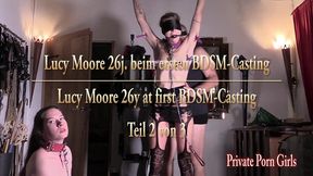 lucy moore 26j. beim bdsm bi-sklavinnen-casting - teil 2 von 3