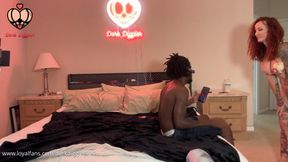 Australian tatted milf creams all over BBC