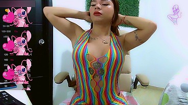 TS Angelique Monroe - Webcam show from March 12, 2024