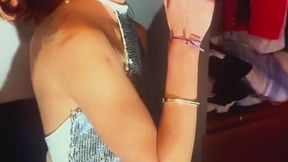 Green-Eyed Glam Smoking Goddess – Slow Cigar Exhale Just For You