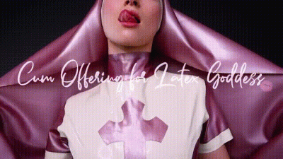 Cum Offering For Latex Goddess