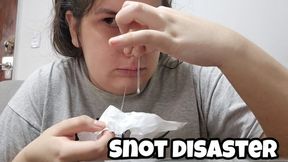 Snot Compilation: Chubby Girl Sneezes a Lot for a Whole Month POV
