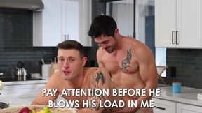 Tatted Army Hunk Blain Destroyed Raw Fucked Gushing Cum Explosion