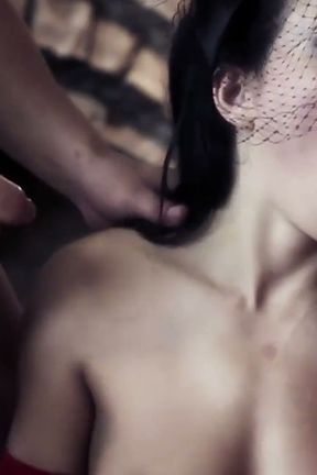 The Friends Are Healing After a Sad Funeral in a Threesome Bundle Connected by Anal