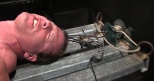 Bondage and domination with a tight-assed hoe