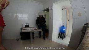 pedi comida pelo aplicativo e dei gostoso pro branquinho roludo