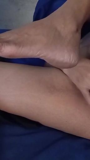 Powerful moment from &quot;Julia Bloom strips to show expose her curvy body and play with her luscious pussy to orgasm&quot;