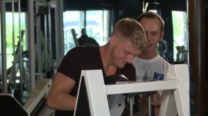 Str8toGay.com: Athletic blond haired likes hard pounding