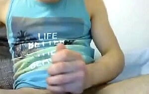Big-Cock Romanian Guy's Solo Webcam Session