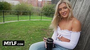 Horny Guy Meets Euro Milf With Small Tits Rhiannon Ryder In Public And Takes Her Home - Shag Street - Teaser Video