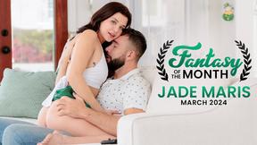 ”Jade Maris gets ready for a St. Patrick's party”