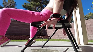 Cheyenne Jewel chair bound & peeing yoga pants