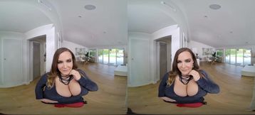 Natasha Nice's First Time: A VR Session with a Male Model