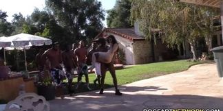 Casey Calvert's black cock session