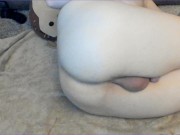 Subby Kitty Uses Bad Dragon Dildo