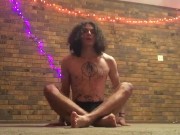 Gabriel Darkangel Nude Yoga quick afternoon session