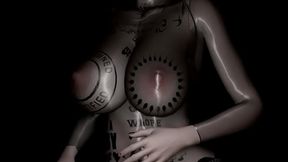 Cute Asian teen gets her BBC in the animated 3D world