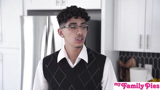 Demi Hawks Takes Stepbro's Cock For the First Time & Gets Cream Filled Load