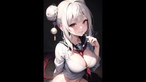Hentai Anime Art Seduction of a Cheeky *** Generated by Ai