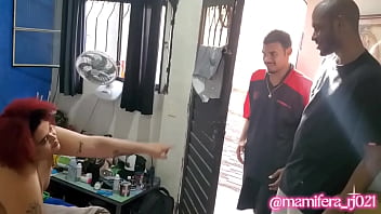 Disk Mam&iacute_fera : Andre O Grego e Dom Pablo RJ bagun&ccedil_aram com o cuzinho da maior bbw trans do RJ