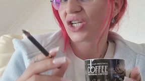 CHAIN SMOKING MORNING – Two Cigarettes & Strong Coffee Ritual