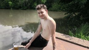 XXX Gay - Beer Chugger Gets Fucked Hard in POV Anal Action