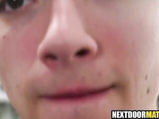 Lewd Twink Entice Stepdad's Colleague From Office
