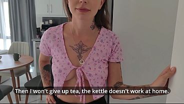 Neighbor's wife offers anal in X-rated taboo roleplay